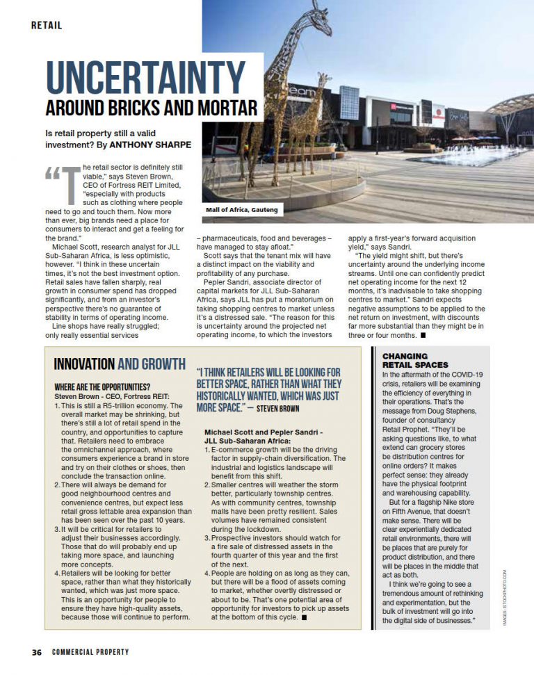 Business Day Commercial Property - Retail spaces