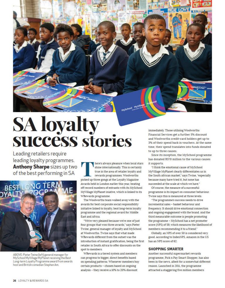 Sunday Times Loyalty & Rewards - SA loyalty success stories