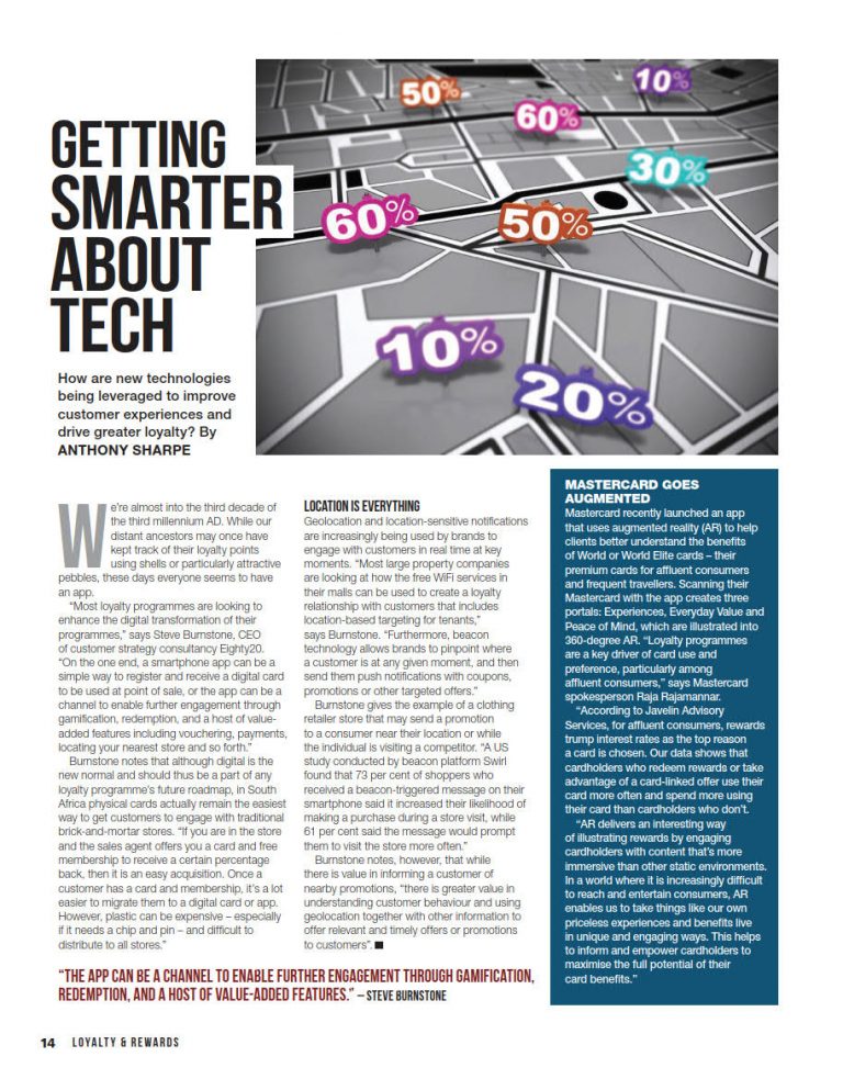 Sunday Times Loyalty & Rewards - Tech